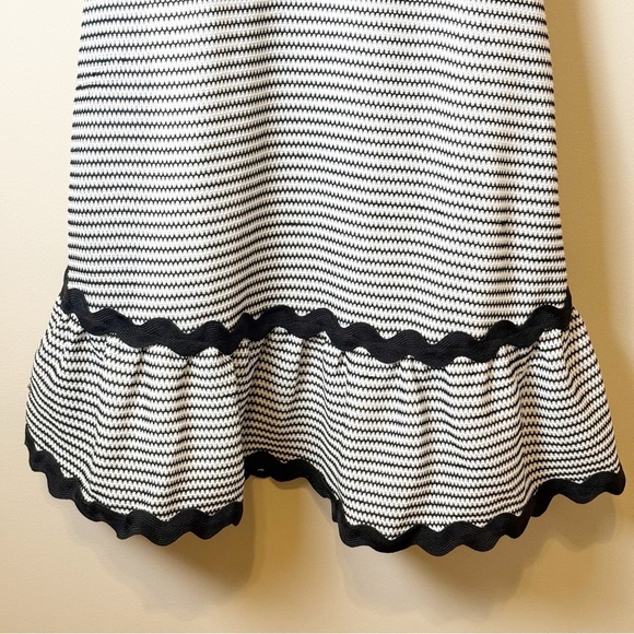 Petal & Pup SAVVY MIDI DRESS - BLACK/WHITE SIZE S - Picture 8 of 16